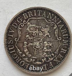 1822 BRITISH WEST INDIES SILVER 1/8 DOLLAR Bahamas Barbados Jamaica