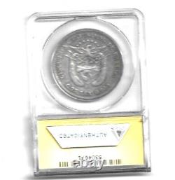 1905 Panama 50 Centavo Anacs Xf40