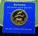 1975 Barbados $100 50th Anniversary -The English Ship BU 50% Gold Uncirculated