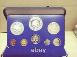 1976 Barbados Proof Set 8 Coin Set (#F-47)