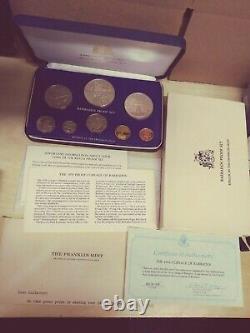 1976 Barbados Proof Set 8 Coin Set (#F-47)