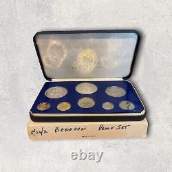 1976 Barbados Proof Set 8 Coin Set (#F-47) With COA And OGP