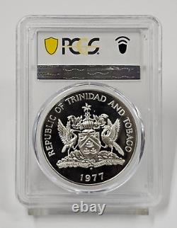 1977-FM Trinidad & Tobago $10 Proof Coin PCGS Graded PL68