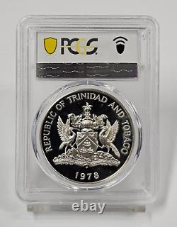 1978-FM Trinidad & Tobago $10 Proof Coin PCGS Graded PL68