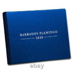 2020 Barbados 1 gram and 1 oz Silver Tropical Flamingo Set SKU#212257