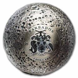 2022 Barbados 1 oz Silver Mercury Sphere Coin SKU#245545