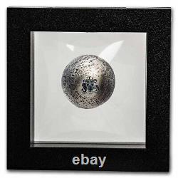 2022 Barbados 1 oz Silver Mercury Sphere Coin SKU#245545