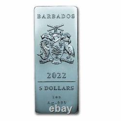 2022 Barbados 4 oz Silver The Lady Liberty 4-Coin Set