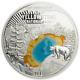 2022 Barbados Colours of Nature Yellowstone 150 Gram Silver Coin