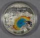 2022 Barbados Colours of Nature Yellowstone NP 150 g Gram Silver $5 Coin