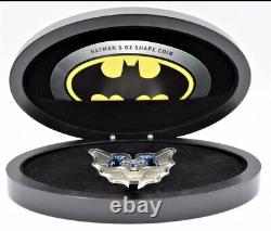 2022 Barbados DC Comics Batman 5oz. 999 Silver Coin Colorized