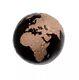 2022 Barbados Dark Black Marble Rose Gold Planet Earth 3oz Silver Coin RARE! HTF