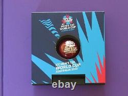 2022 Barbados Spherical Silver T20 Cricket Coin $5 World Cup 1 Ounce