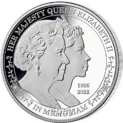 2022 Her Majesty Queen Elizabeth II Memoriam Proof 1 oz. 999 silver coin NEW