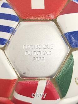 2022 Soccer Ball Spherical Coin 30g. 999 Silver Special Collectible Coin