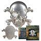 2022 Treasure Island Skull 5 oz Silver Coin Barbados