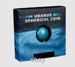 2023 BARBADOS URANUS THE ICE GIANT $5 1oz. 99.9% PURE SILVER COIN