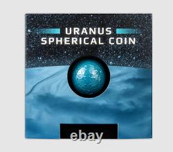 2023 BARBADOS URANUS THE ICE GIANT $5 1oz. 99.9% PURE SILVER COIN