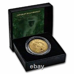 2023 Barbados 1 oz Gold Caribbean Green Monkey BU