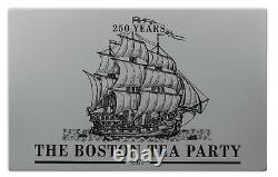 2023 Barbados 250 Years of Resistance Boston Tea Party 4oz Silver Coin Set