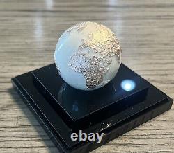 2023 Barbados Bright Marble 3oz Silver Spherical Coin