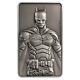 2023 Barbados The Batman 3 Oz $5 Silver Uhr Antique Bar Coin Low 250 Mintage