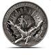2024 10 oz Antique Barbados Silver The Dark Knight Coin. (Mulit-Layer, Box CoA)