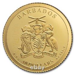 2024 Barbados 1/2 Gram Gold Al Capone (in blister pack)