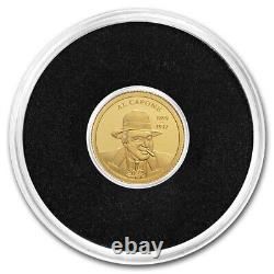 2024 Barbados 1/2 Gram Gold Al Capone (in blister pack)