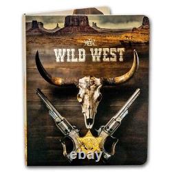 2024 Barbados 1 gram Gold Wild West Sheriff Star