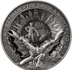 2024 Barbados 10 oz Silver Batman The Dark Knight DC Comics Coin