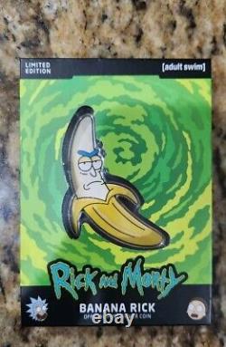 2024 Barbados Adult Swim Rick and Morty Banana Rick 1 oz Silver Colorized Coin