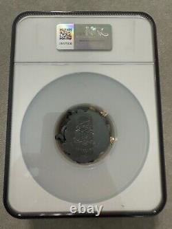 2024 Barbados Medusa 3 oz Silver Antiqued 3D Shaped Coin NGC MS 70 HUGE SLAB FR