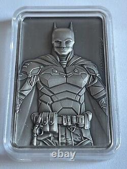 BATMAN UHR 3 Oz Silver Coin 5$ Barbados 2023 Mintage 250