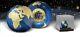 BLUE MARBLE Gold Plated Planet Earth Spherical 3 Oz Silver Coin 5$ Barbados 2021