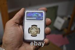 Barbados 1975FM Gold $100 NGC DPF69UC Olive Blossom