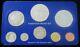 Barbados 1980 Uncirculated 8 Coin Proof Set in Original Box, CoA