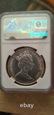 Barbados 1991 Discovery of America $10 silver coin NGC MS 68 MATTE