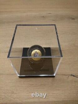 Barbados 2022 Pangea Dark Marble with 24K Gold Plating 3oz Silvercoin