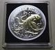 Barbados Caribbean 1 Dollar 2021 Silver 1 oz #F6958 BU Octopus Gilded