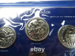 Barbados Cent 1979FM (U) BU Set 8 Coins Very low mintage of 523