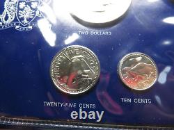 Barbados Cent 1979FM (U) BU Set 8 Coins Very low mintage of 523