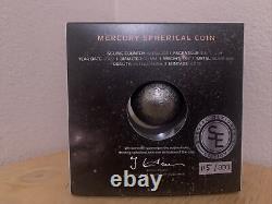 Barbados Mercury Spherical Coin Special Design 115/300