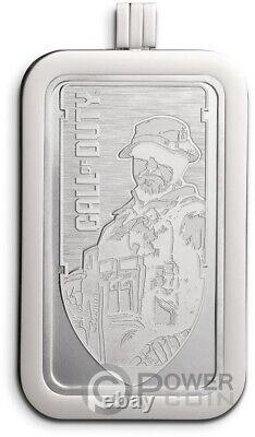 CALL OF DUTY Modern Warfare Wearable 1 Oz Silver Bar 2024