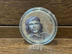 Che Guevara 2018 Mongolia 1 Oz 999 Silver Proof Coin High Relief