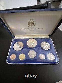 Coins First National Coinage Of Barbados 1973