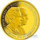 FROM QUEEN TO KING The Royal Succession 5 Oz Gold Coin 25$ Barbados 2022