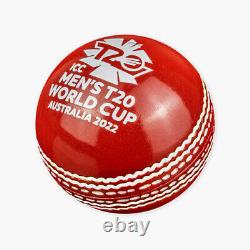 ICC Men's T20 Cricket World Cup 2022 3D Ball Shaped Silver Coin $5 Barbados