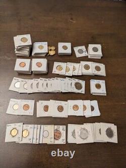 Lot of 126 Coins South America Collection #2 Bahamas Barbados Belize Bermuda