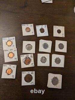 Lot of 126 Coins South America Collection #2 Bahamas Barbados Belize Bermuda